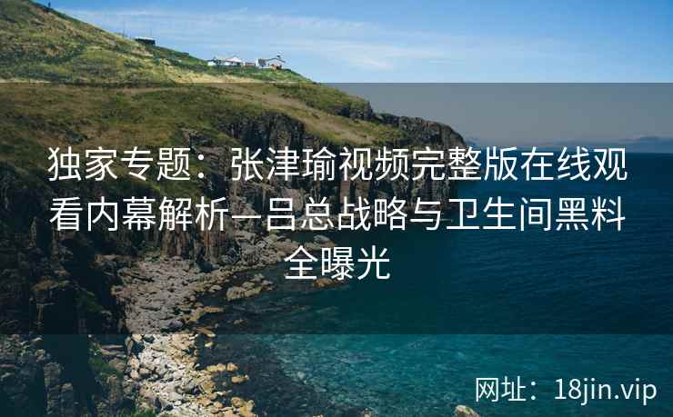 独家专题：张津瑜视频完整版在线观看内幕解析—吕总战略与卫生间黑料全曝光